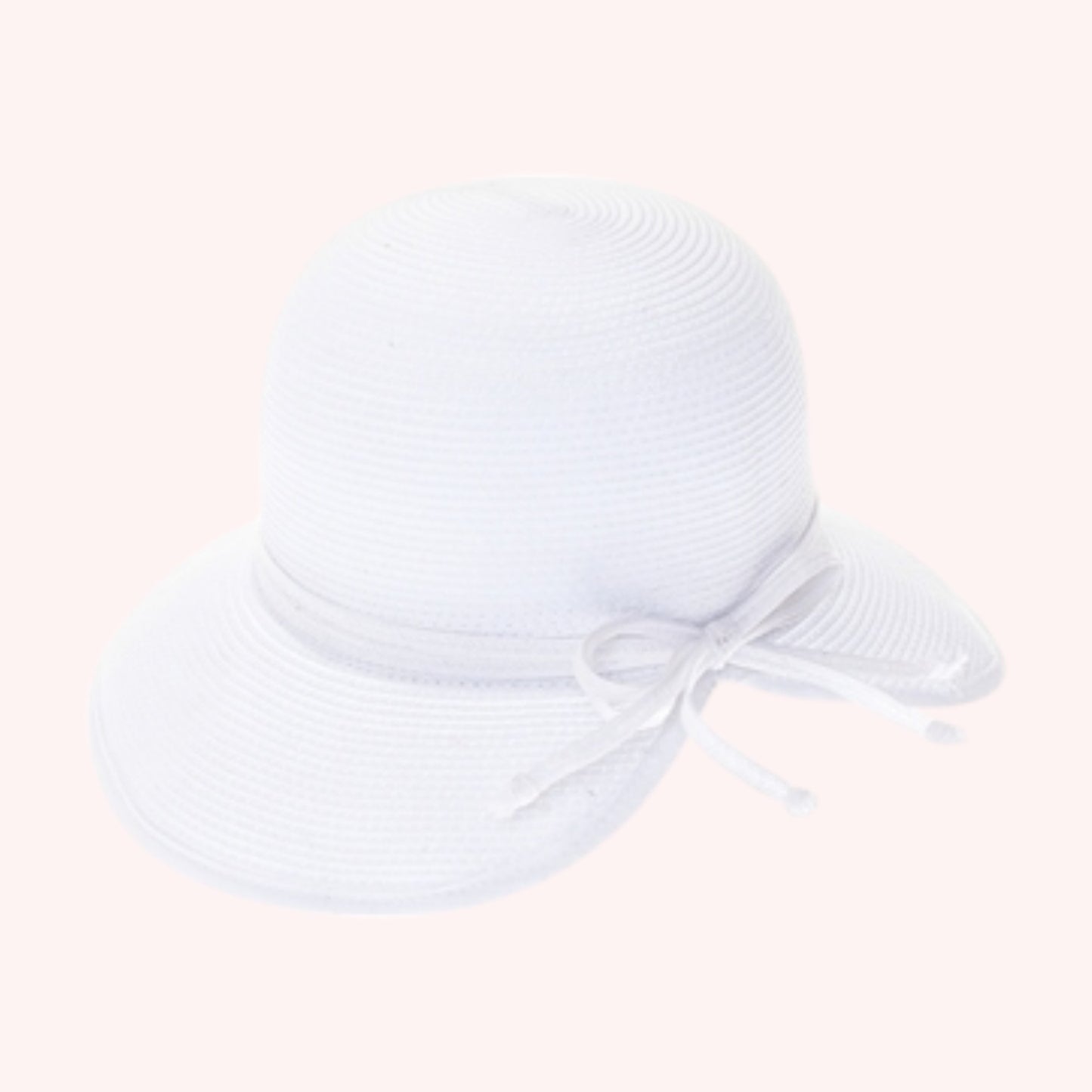 Fine Polybraid Split-Back Hat β Packable & Washable Sun Hat