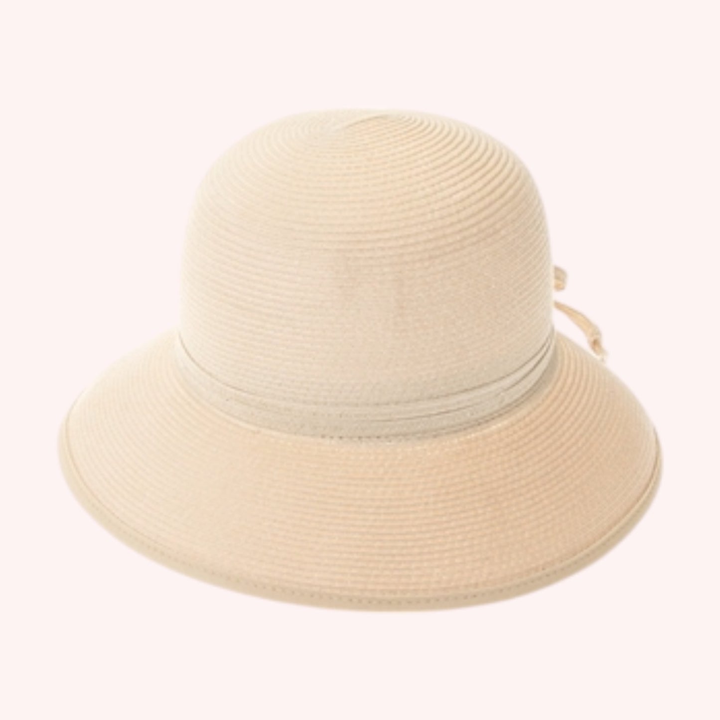 Fine Polybraid Split-Back Hat β Packable & Washable Sun Hat