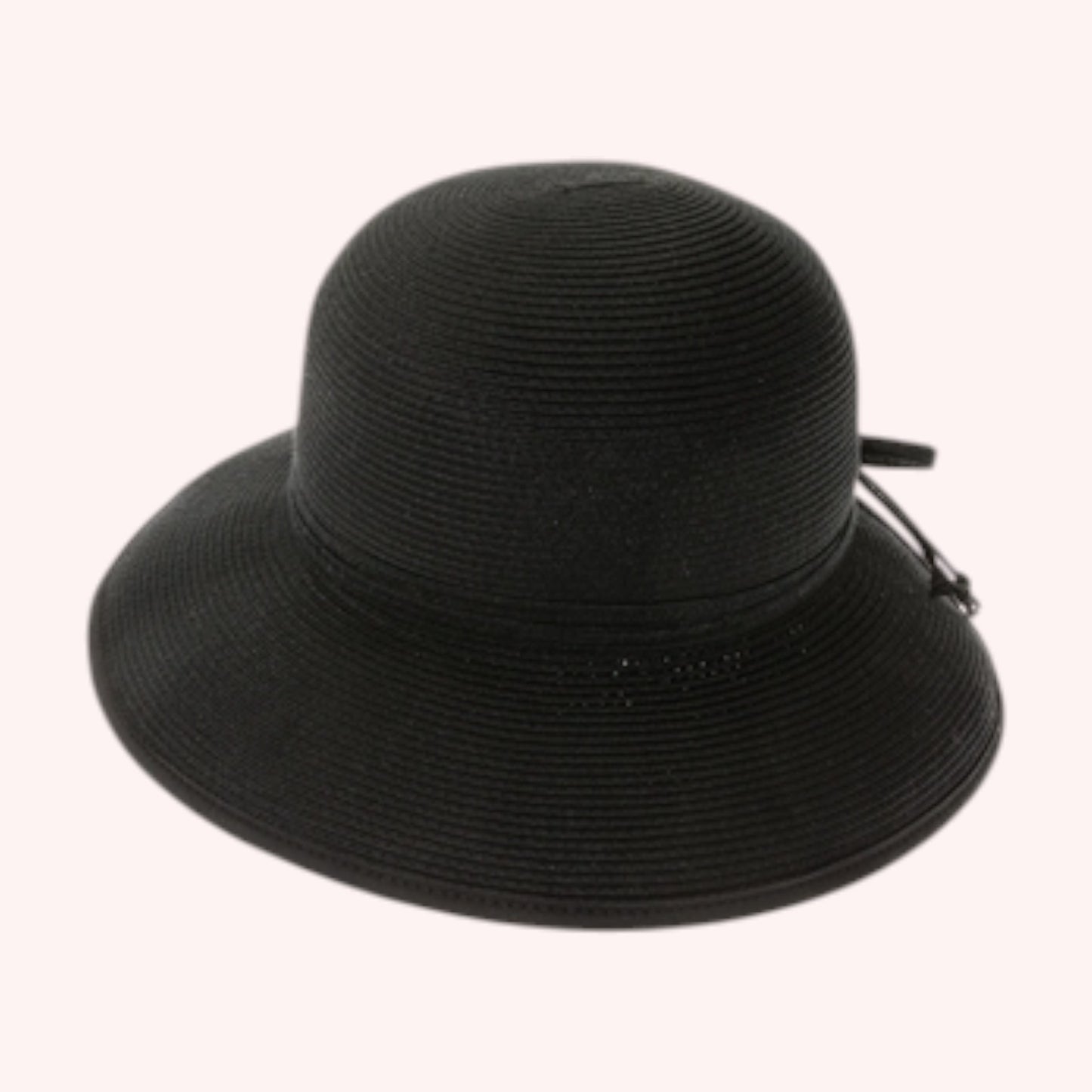 Fine Polybraid Split-Back Hat β Packable & Washable Sun Hat
