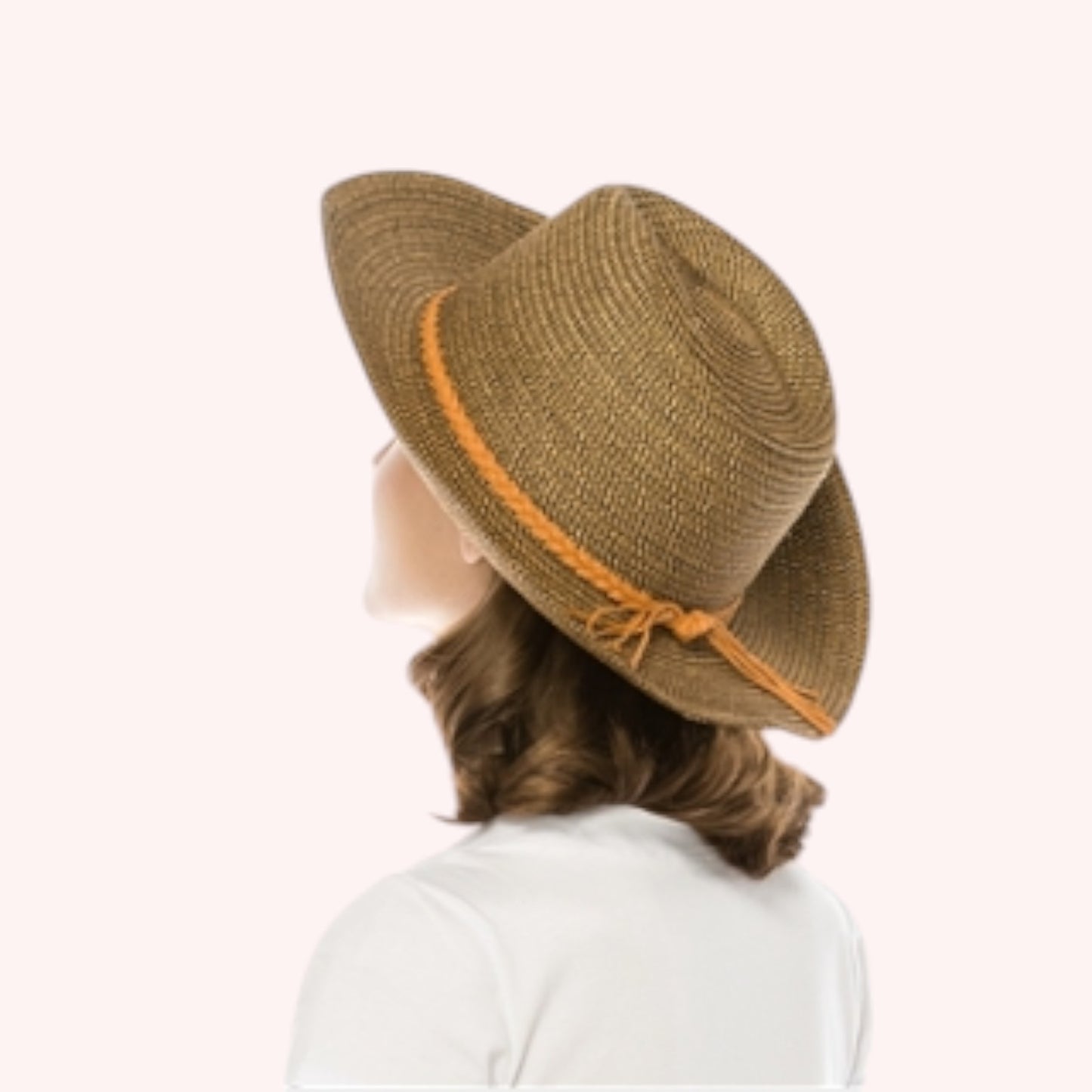 Straw Cowboy/Western Hat β Shapeable & Braided Band