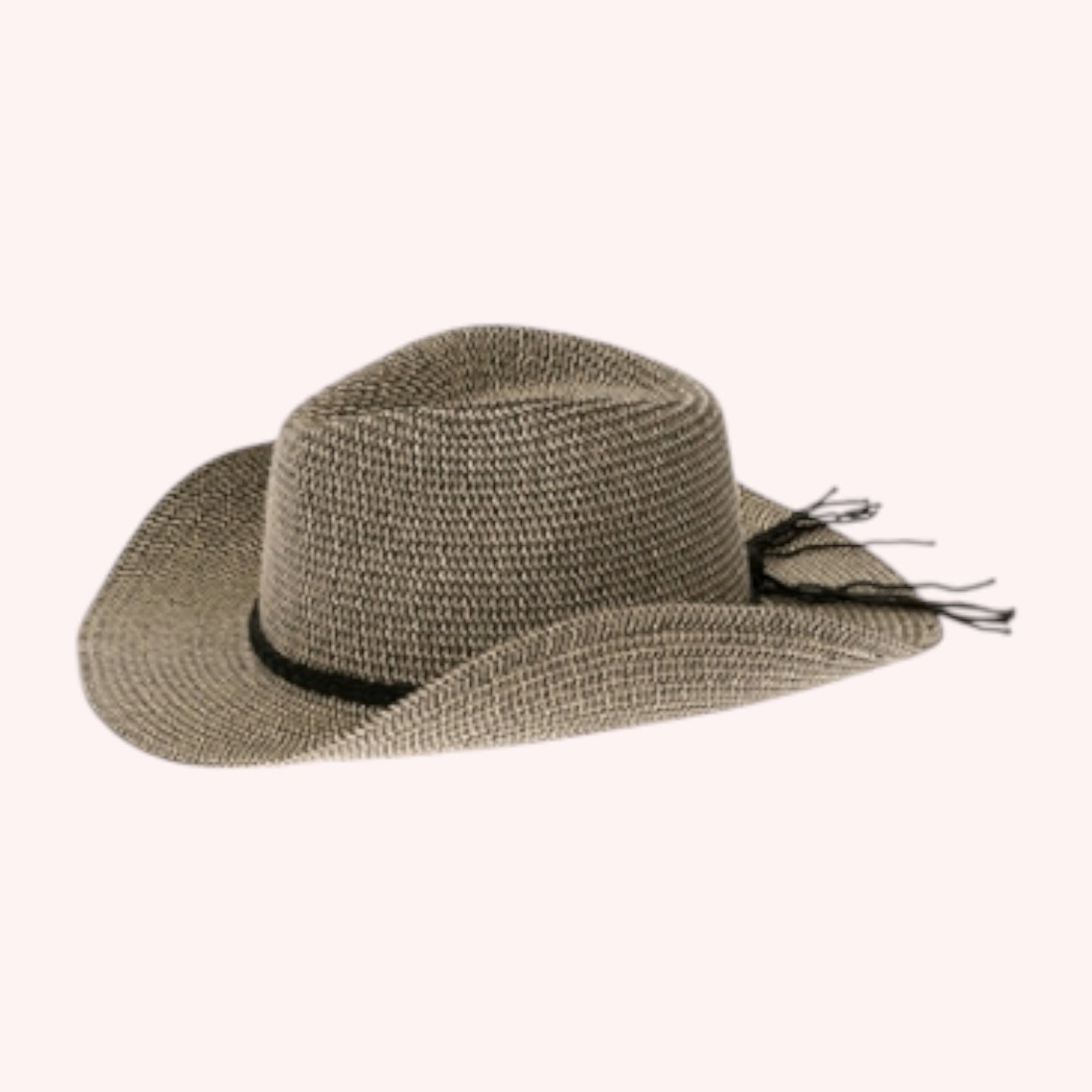 Straw Cowboy/Western Hat β Shapeable & Braided Band