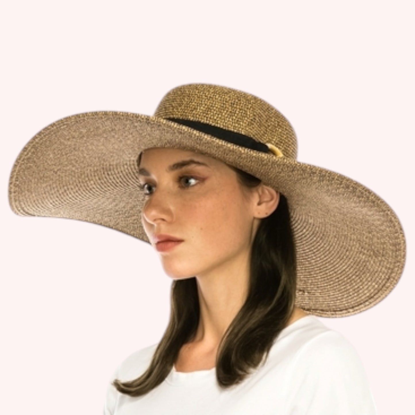 Wide Brim Sun Hat β UPF 50+ & Bamboo Detail