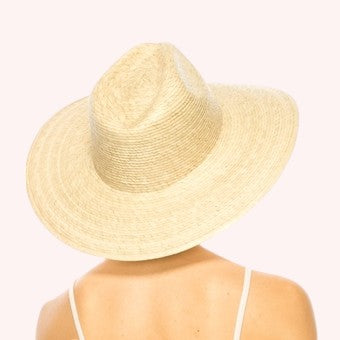Palm Leaf Safari Hat โ Handmade, Breathable
