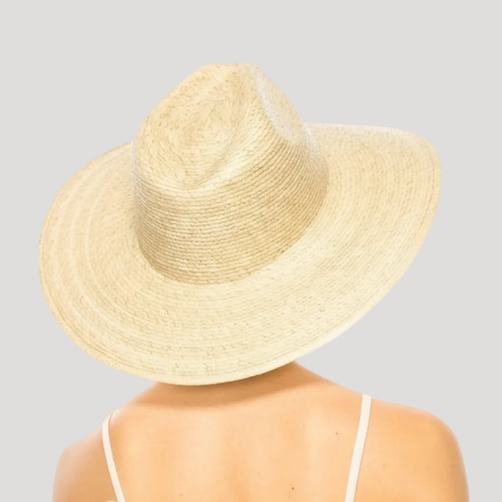 Palm Leaf Safari Hat – Handmade Breathable Sun Hat | SOLOVE
