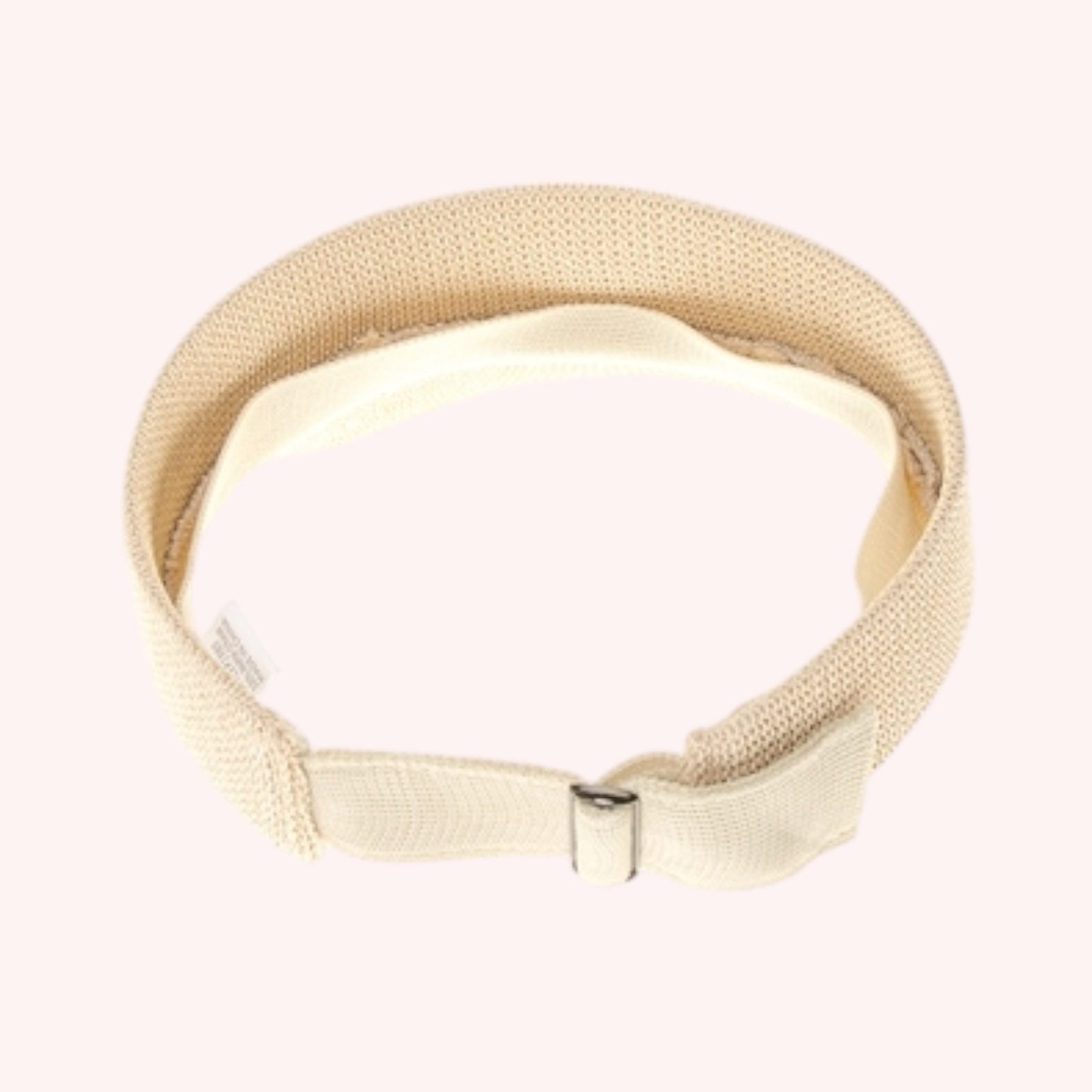 Sporty Straw Visor β Lightweight, Breathable & Adjustable