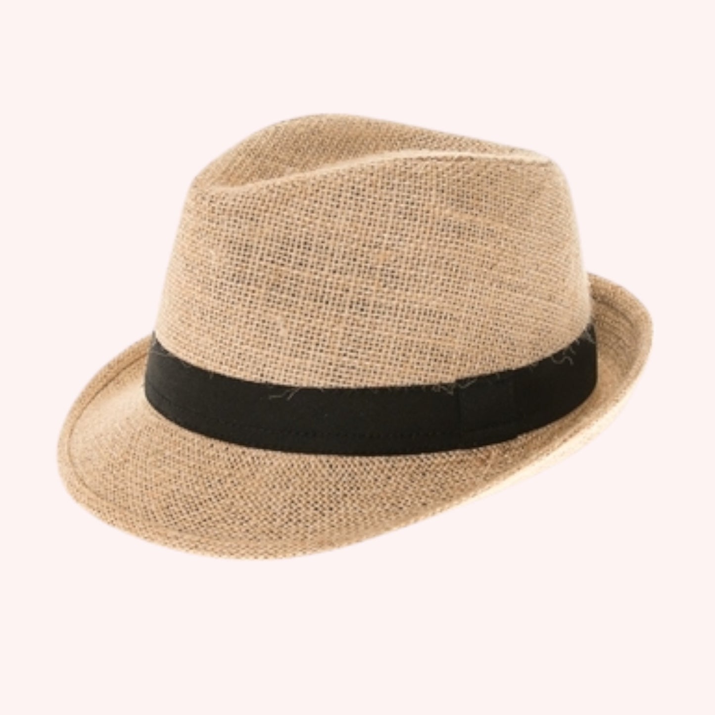 Kid’s Hemp Fedora – Lightweight & Unisex Summer Hat