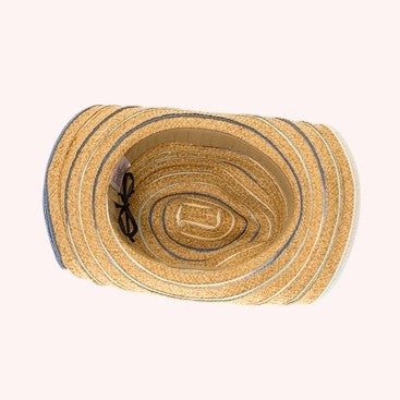 Kid’s Colorful Straw Cowboy Hat – Packable & Adjustable