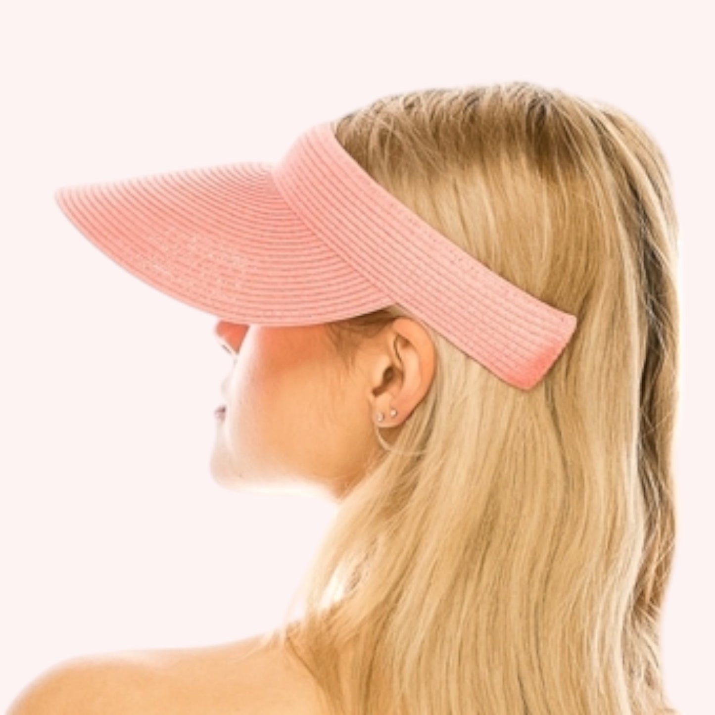 Comfort Clip Straw Visor β Available in Many Colors!