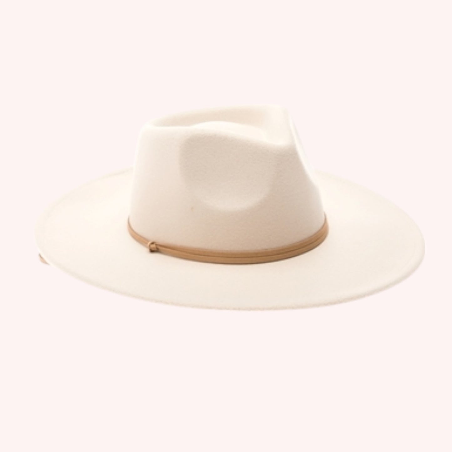 Vegan Felt Rancher w/ Chin Cord