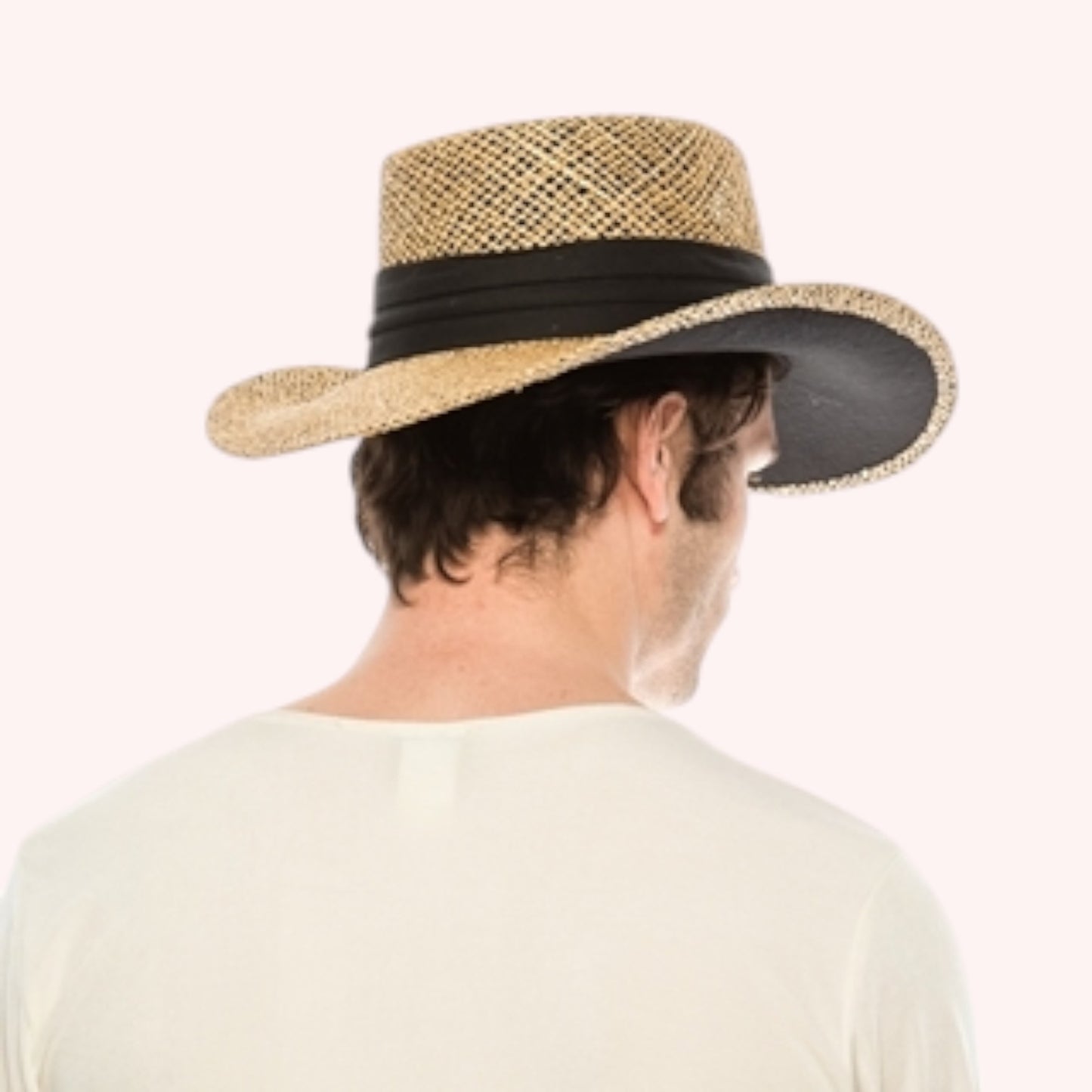 Men’s Seagrass Straw Panama Hat – Classic, Lightweight