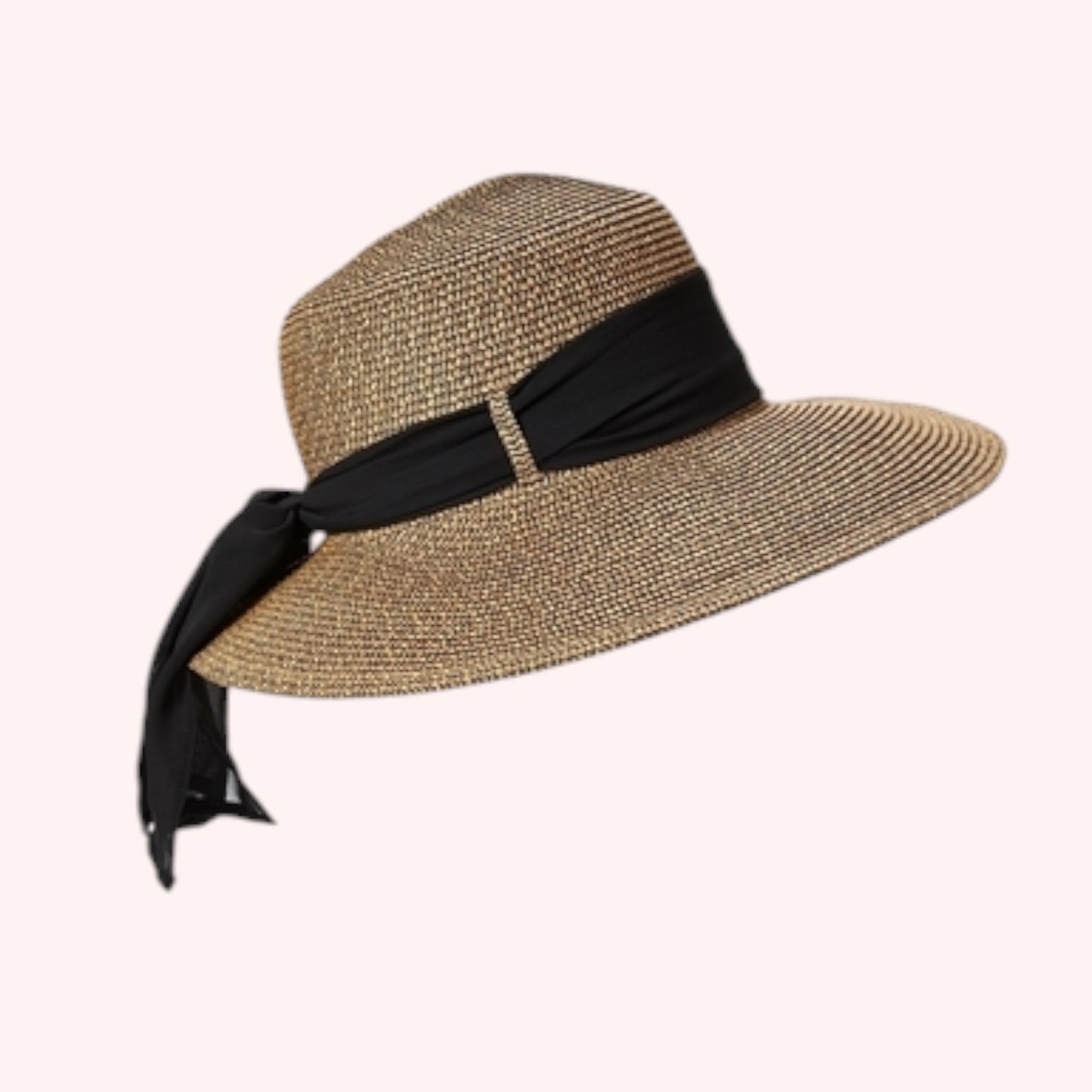 Lampshade Sun Hat w/ Sash β Classic & UPF 50+ Protection