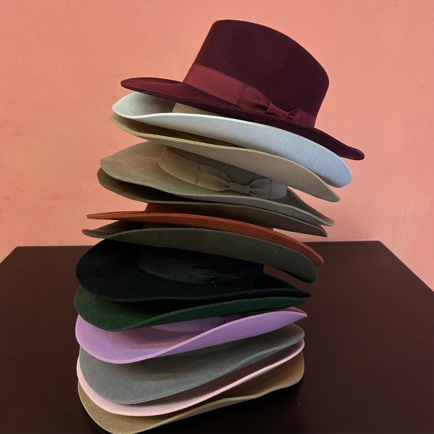 WOOL RANCHER COWBOY HAT W/ RIBBON