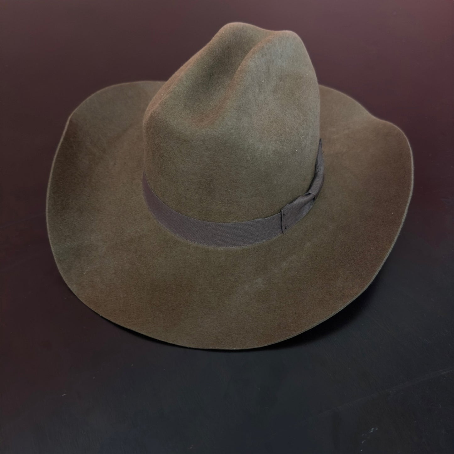 WOOL RANCHER COWBOY HAT RIBBON WITH RIBBON
