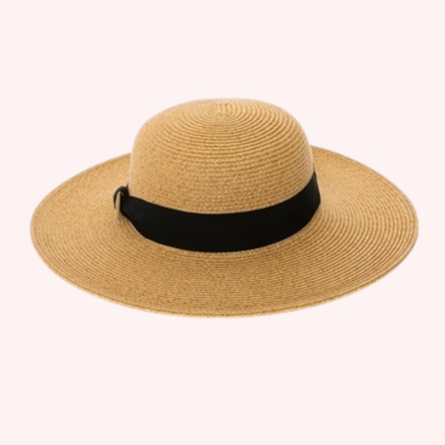Elysian Wide Brim Straw Sun Hat – Effortlessly Elegant & Sun-Smart!