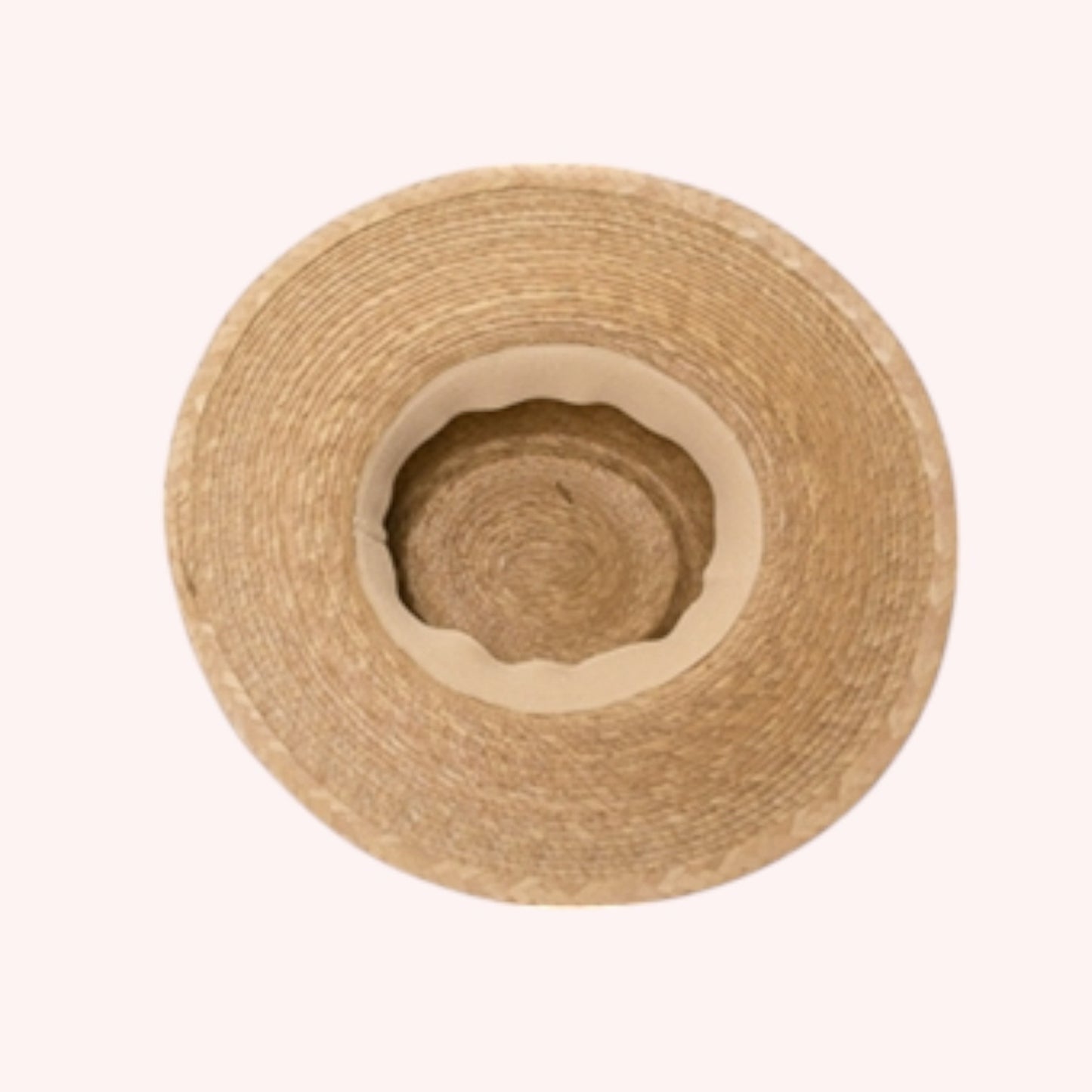 Sierra Palm Leaf Western Cowboy Hat β Handmade & UPF 50+