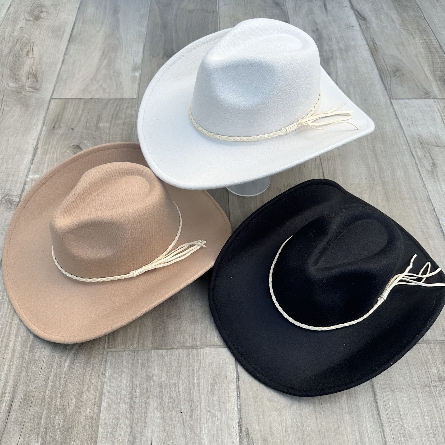 Vegan Felt Cowboy Hat – Classic Western Style!