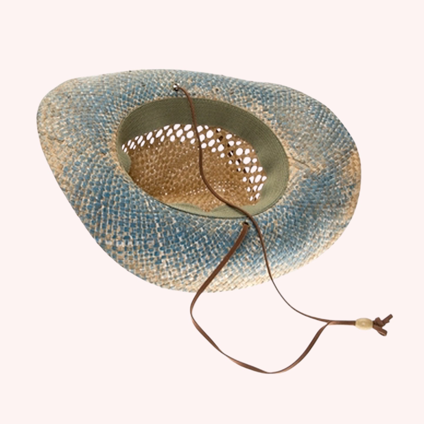 Blue Ridge Seagrass Cowboy Hat β Vintage Western Vibes!