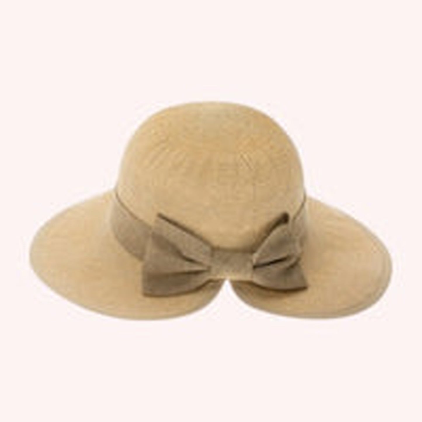 Split Back Toyo Sun Hat w/ Bow