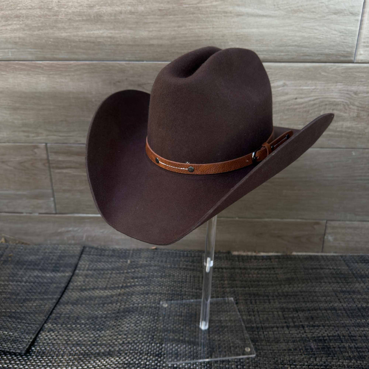 Premium Australian Wool Cowboy Hat with a Leather Belt