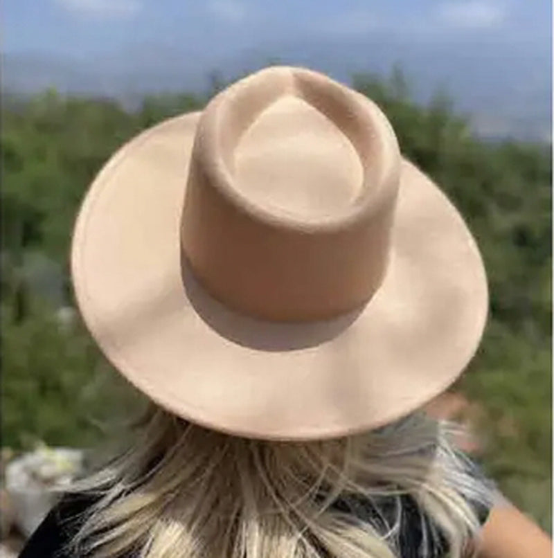 Kids Vegan Felt Rancher Hat – Children's Wide Brim | SOLOVE