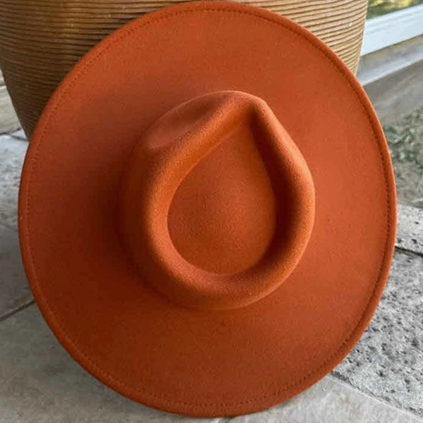 Vegan Suede Rancher Hat