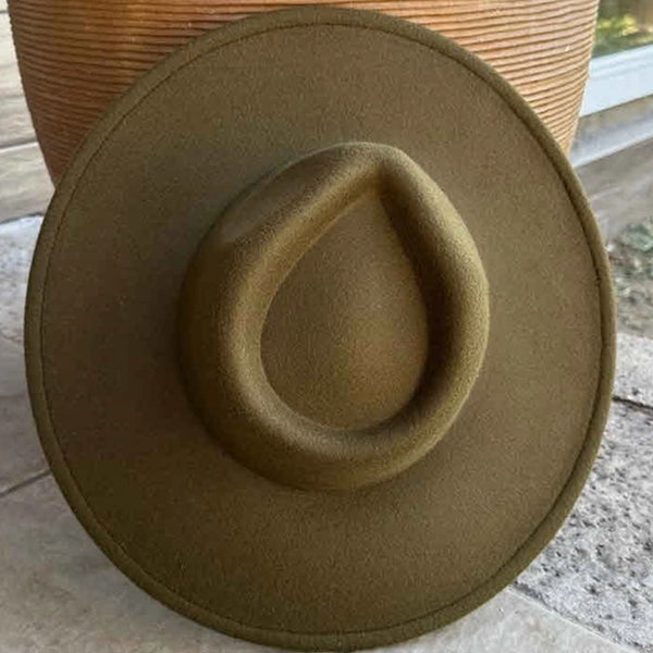 Vegan Suede Rancher Hat