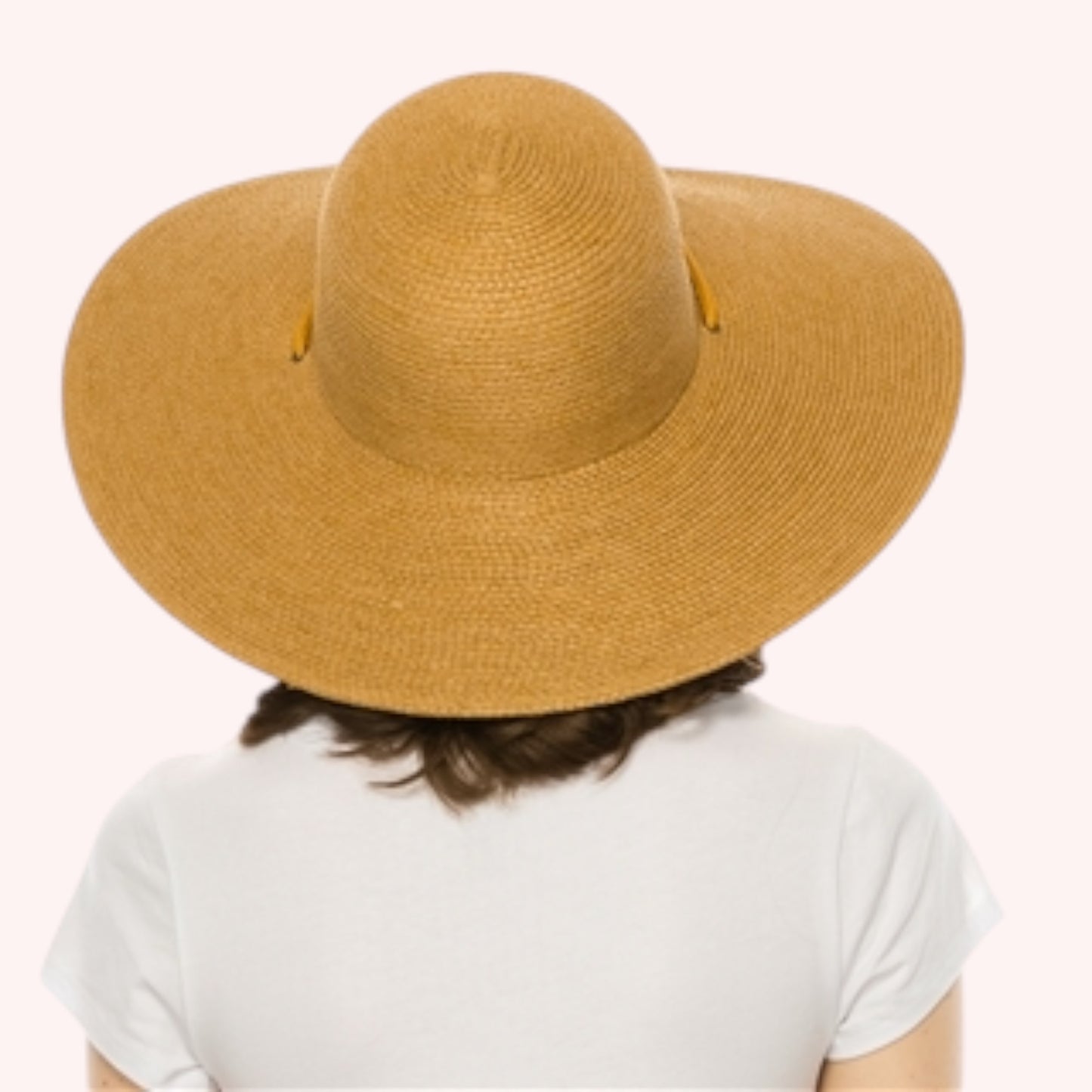 Packable Straw Sun Hat w/ Chin Cord - 4 Colors