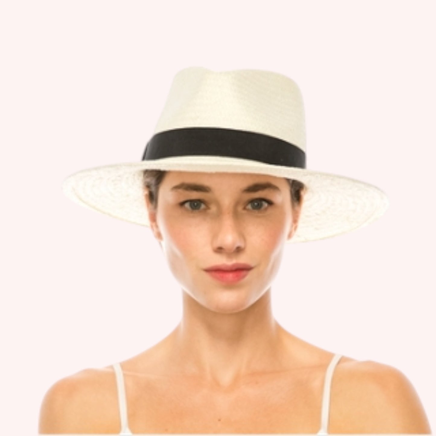 Handwoven Toyo Straw Panama Hat – Classic & Adjustable Fit