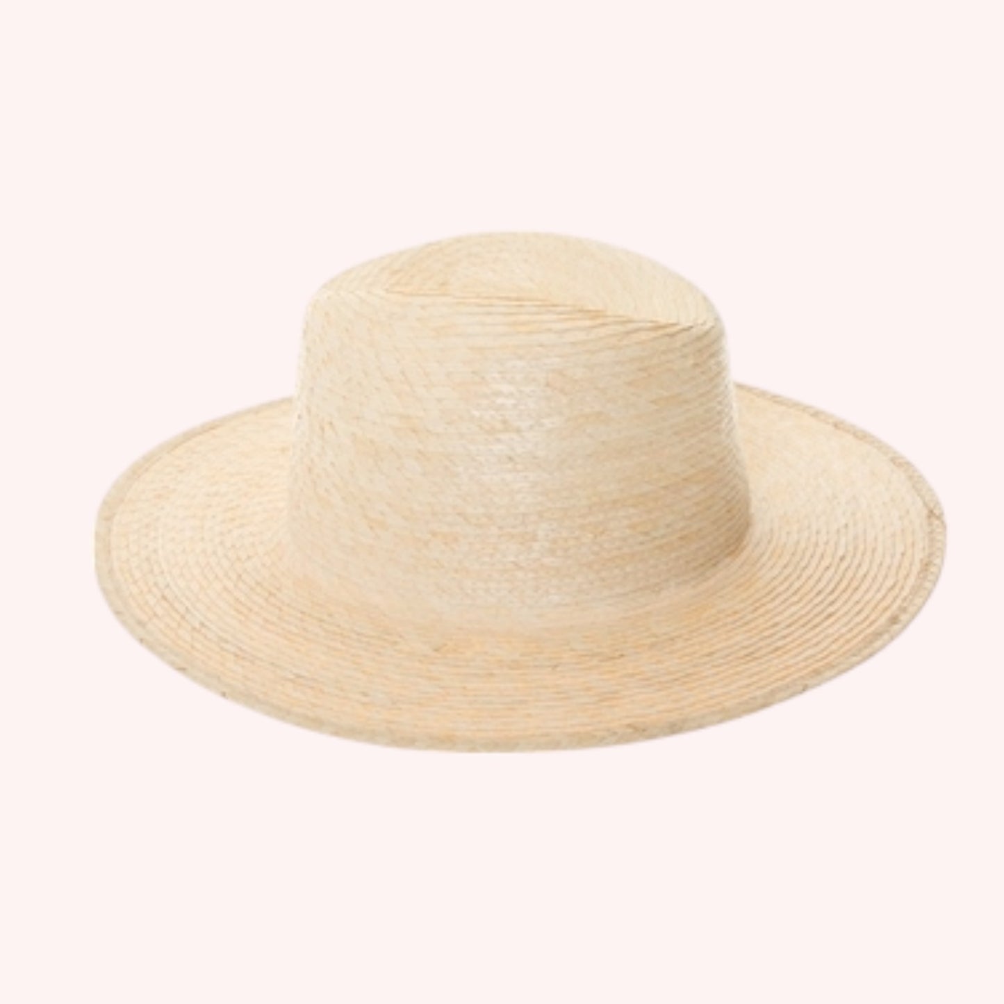 Palm Leaf Straw Panama Hat