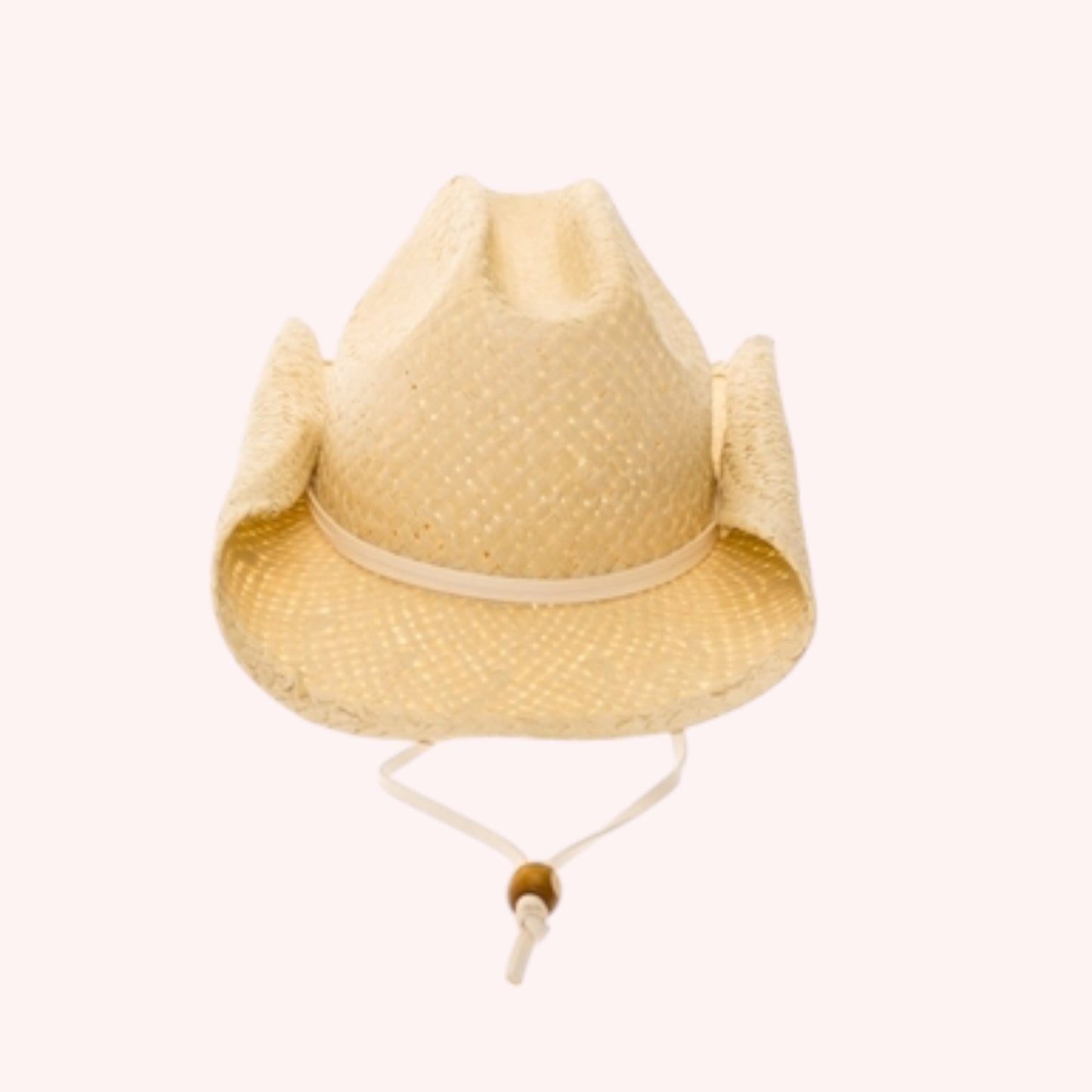 Handwoven Straw Cowboy Hat – Shapeable & Unisex Design