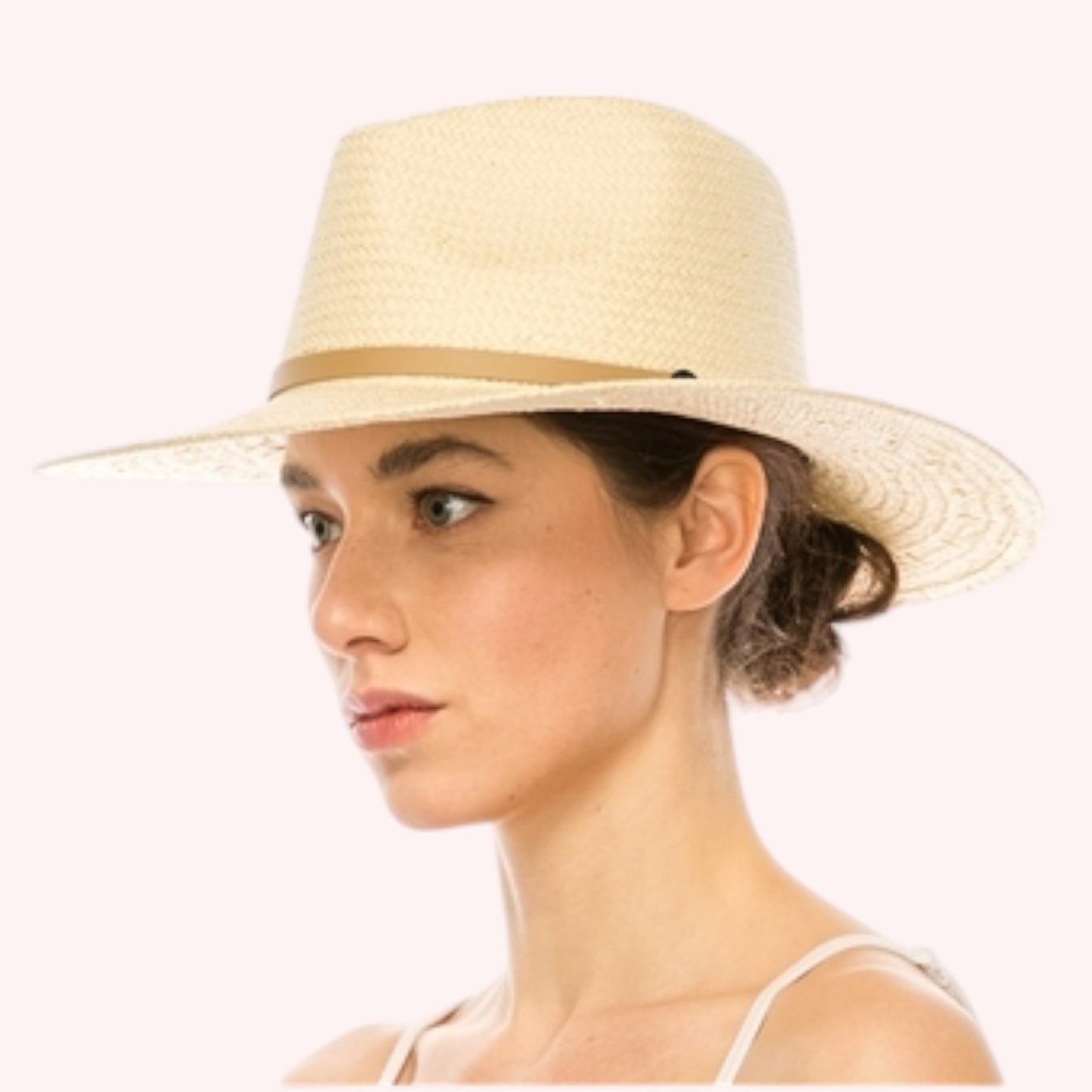 Handwoven Toyo Straw Panama Hat – Timeless & Elegant