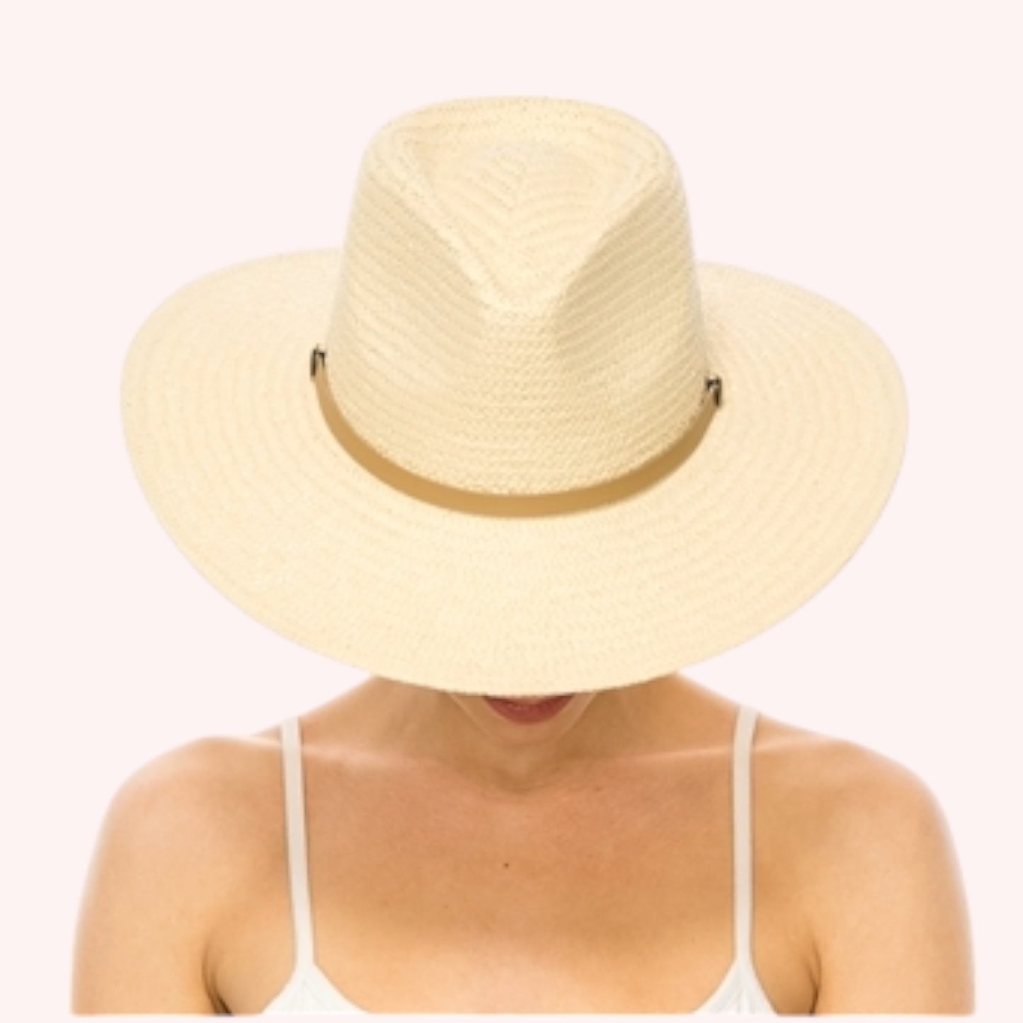 Handwoven Toyo Straw Panama Hat – Timeless & Elegant