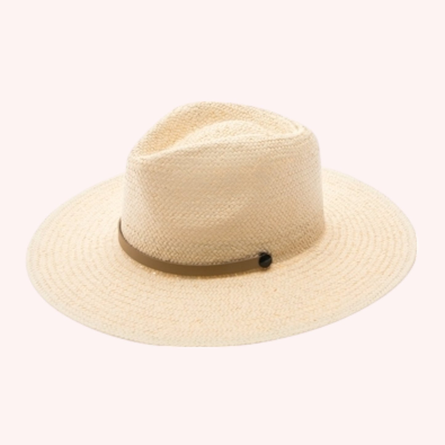 Handwoven Toyo Straw Panama Hat – Timeless & Elegant