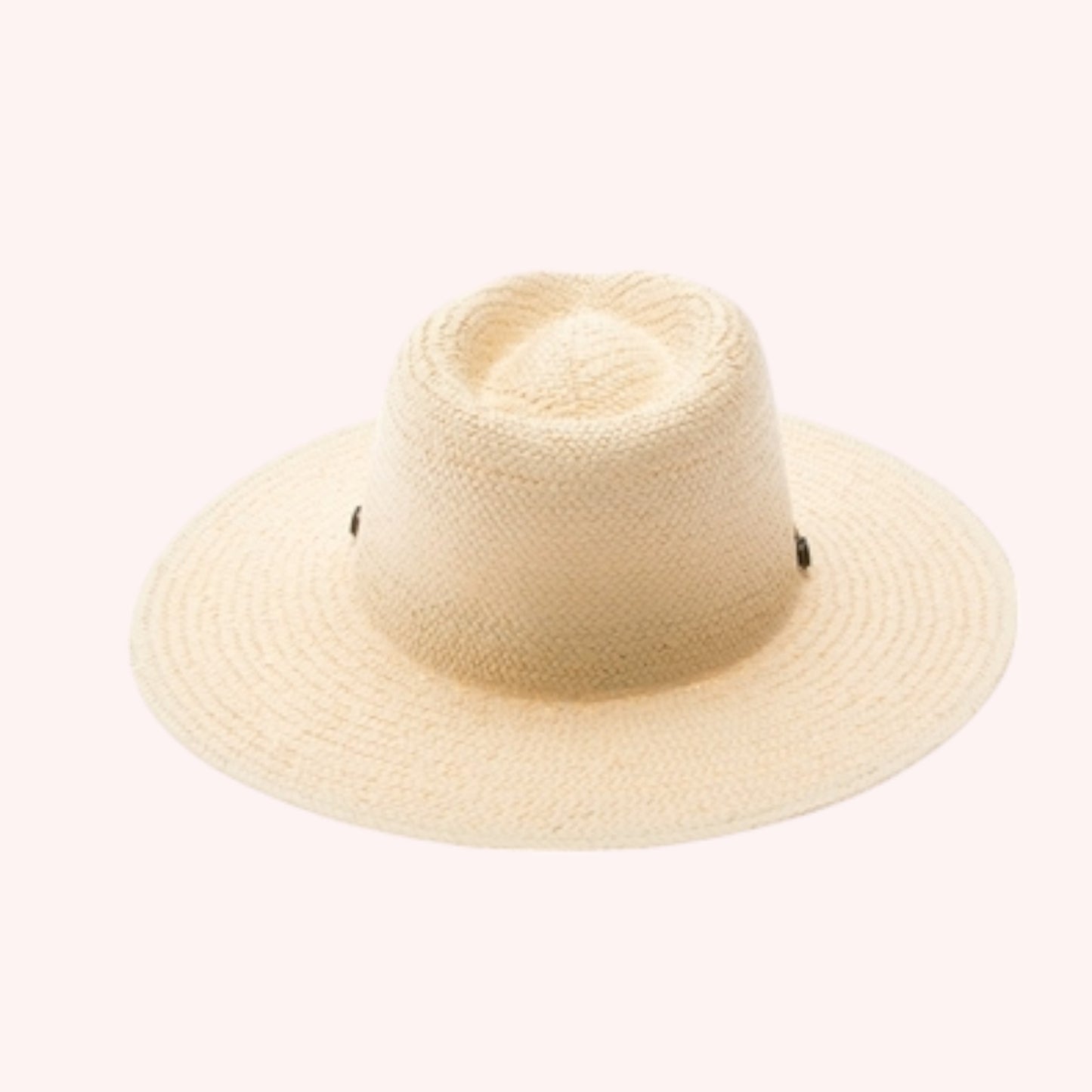 Handwoven Toyo Straw Panama Hat – Timeless & Elegant