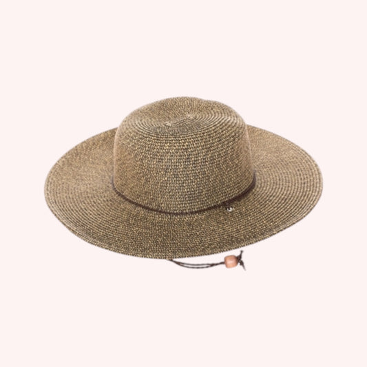 Classic Straw Sun Hat w/ Chin Cord