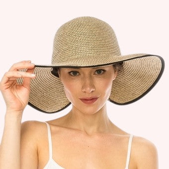 Ponytail Sun Hat w/ Butterfly Split – UPF 50+ & Adjustable