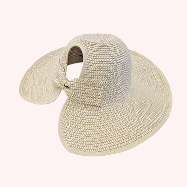 Ponytail Sun Hat w/ Butterfly Split – UPF 50+ & Adjustable