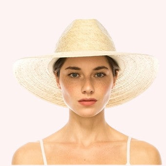 Palm Leaf Safari Hat – Handmade, Breathable