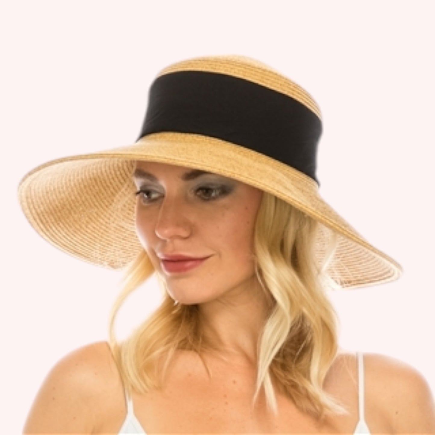 Collapsible Straw Sun Hat – Packable & Chic!