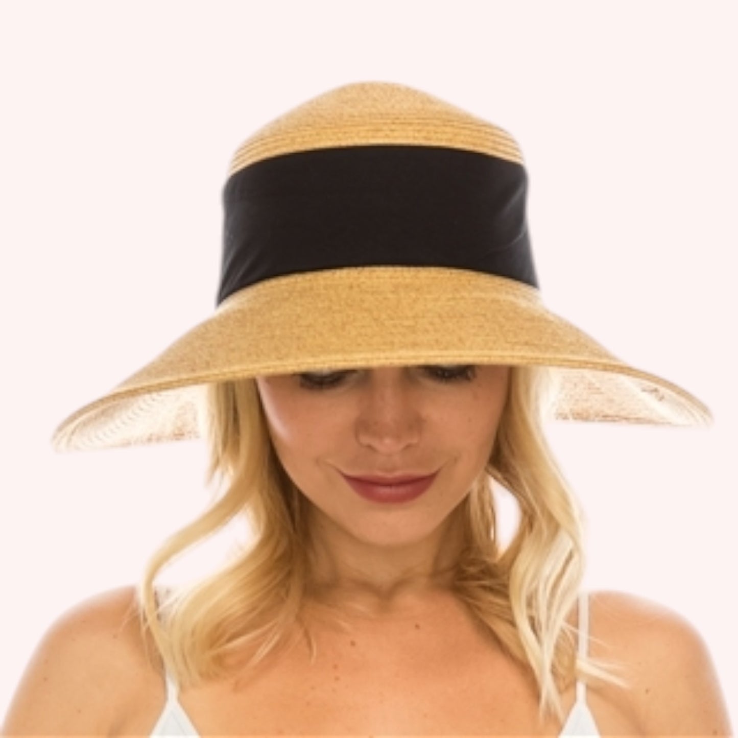 Collapsible Straw Sun Hat – Packable & Chic!