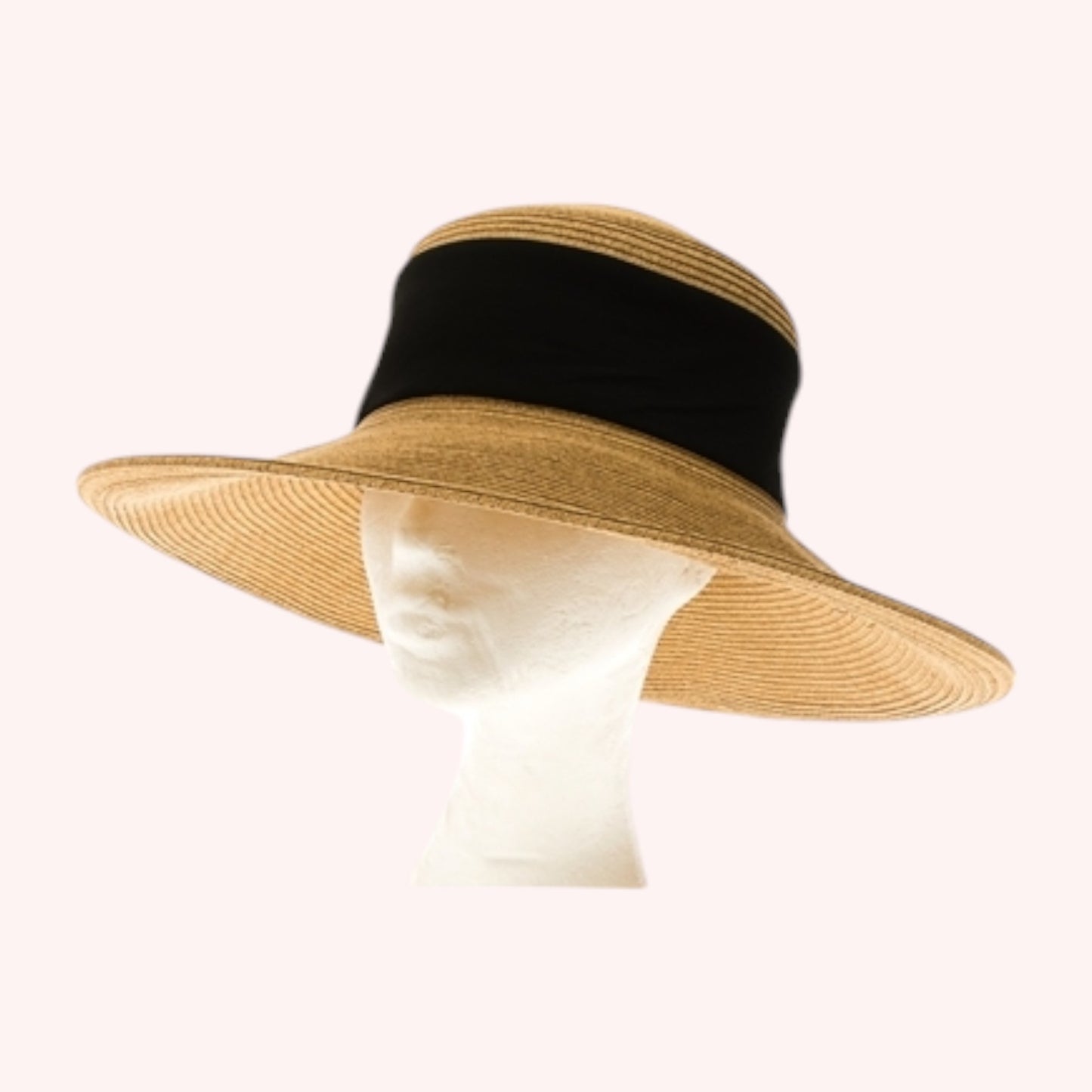 Collapsible Straw Sun Hat – Packable & Chic!