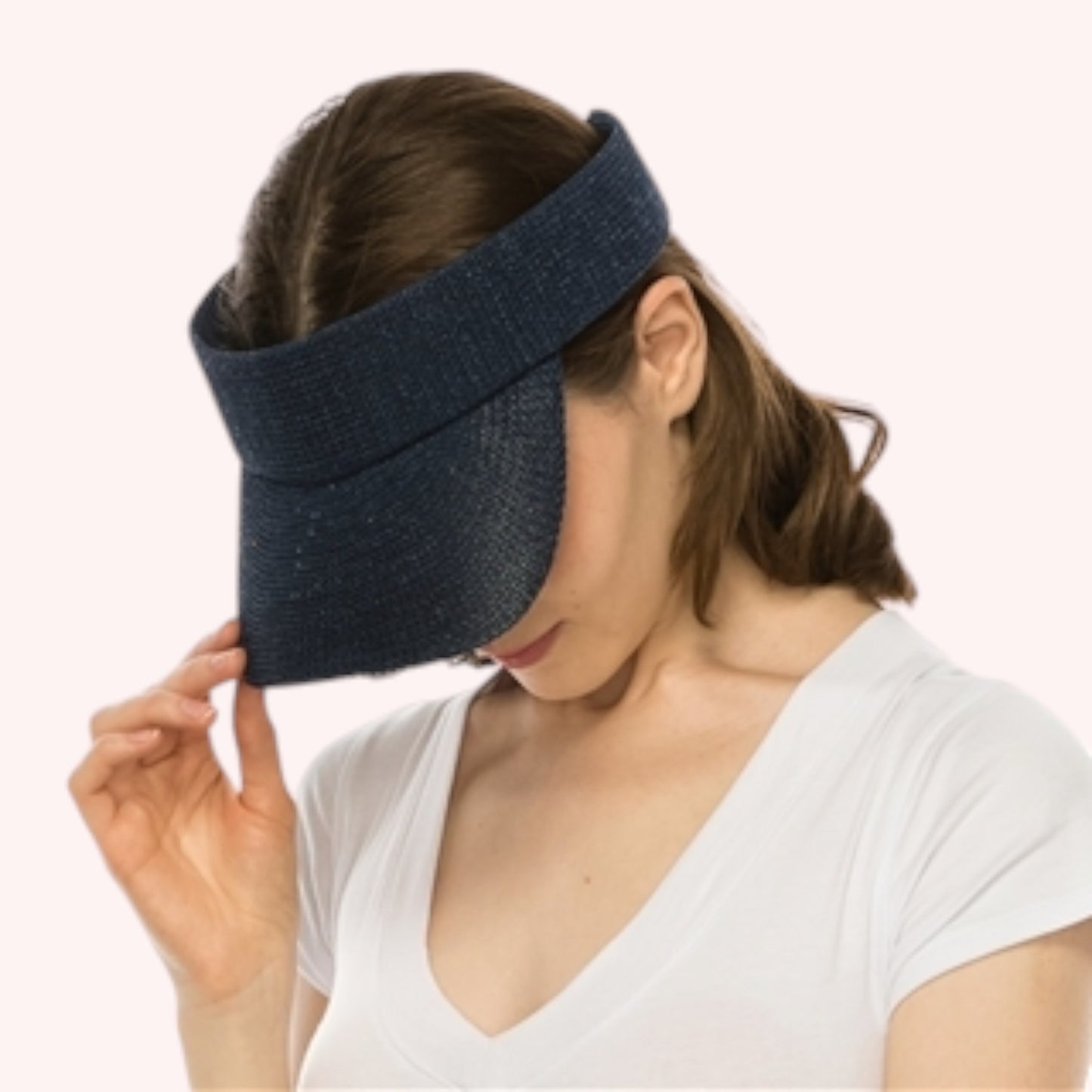 Sporty Straw Visor – Lightweight, Breathable & Adjustable