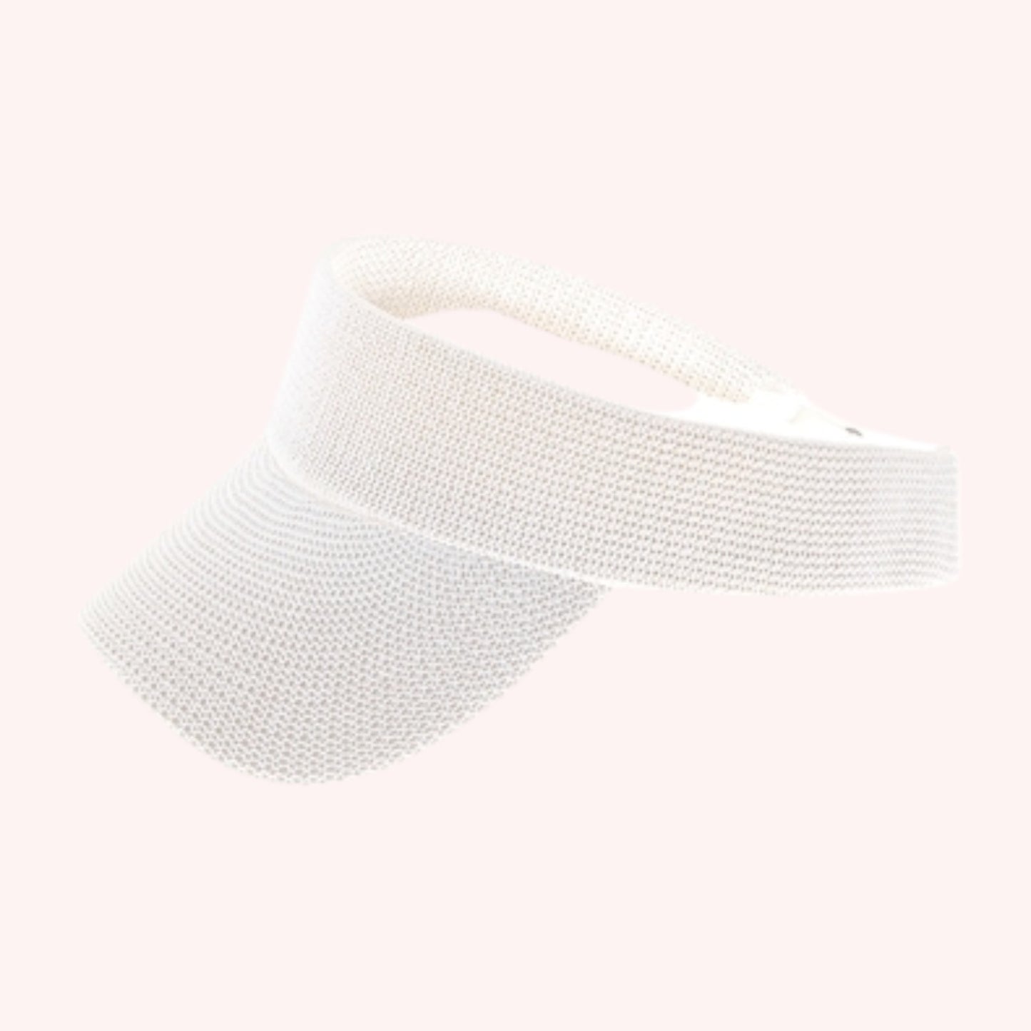 Sporty Straw Visor – Lightweight, Breathable & Adjustable