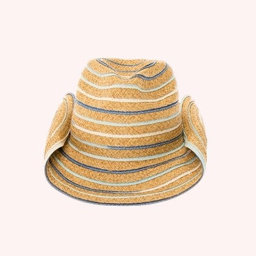 Kid’s Colorful Straw Cowboy Hat – Packable & Adjustable