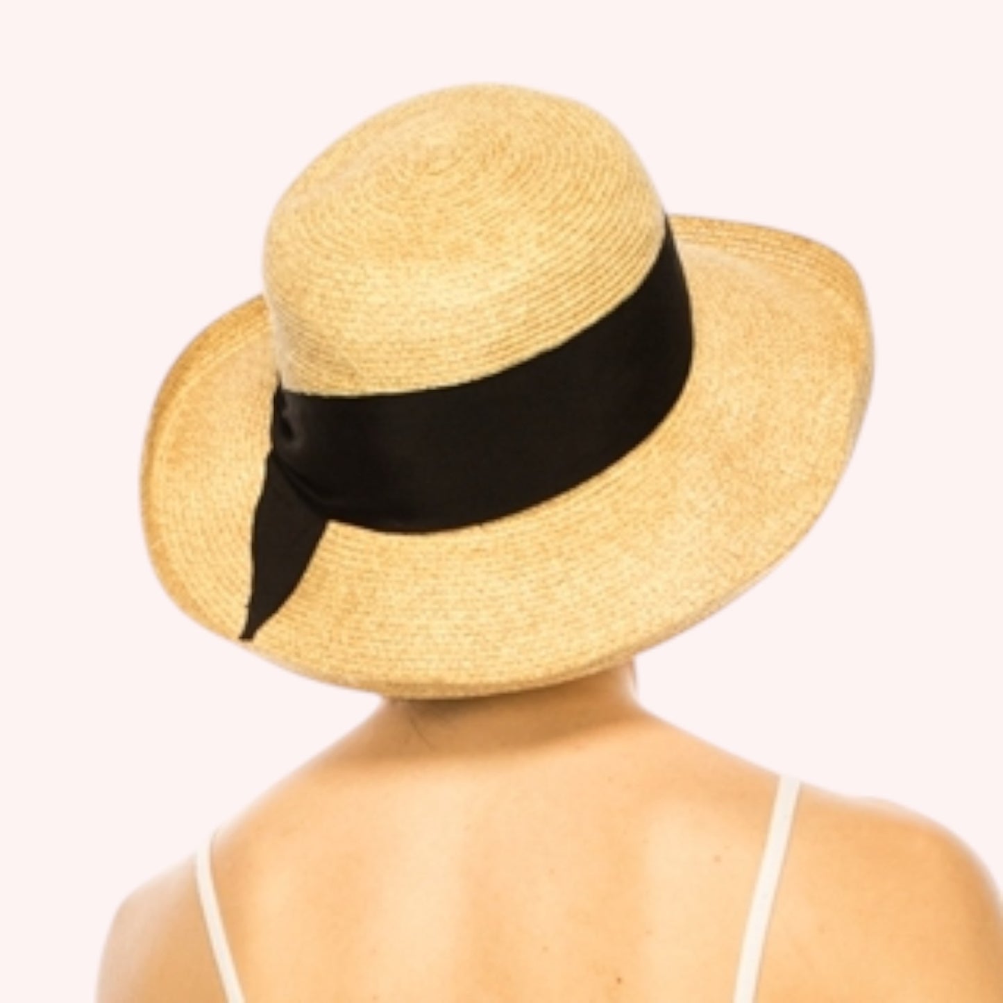 Fine Paper Braid Kettle Hat – Packable & Elegant Sun Hat