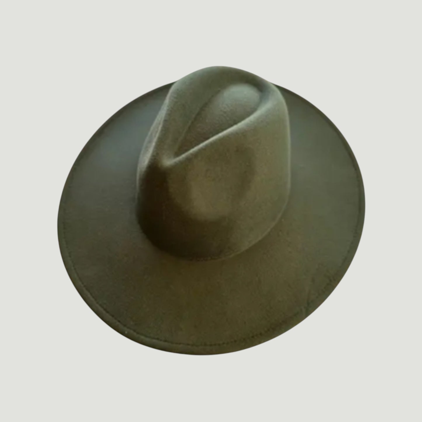 Vegan Felt Wide Brim Fedora Hat | 27 Colors | All-Season | SOLOVE