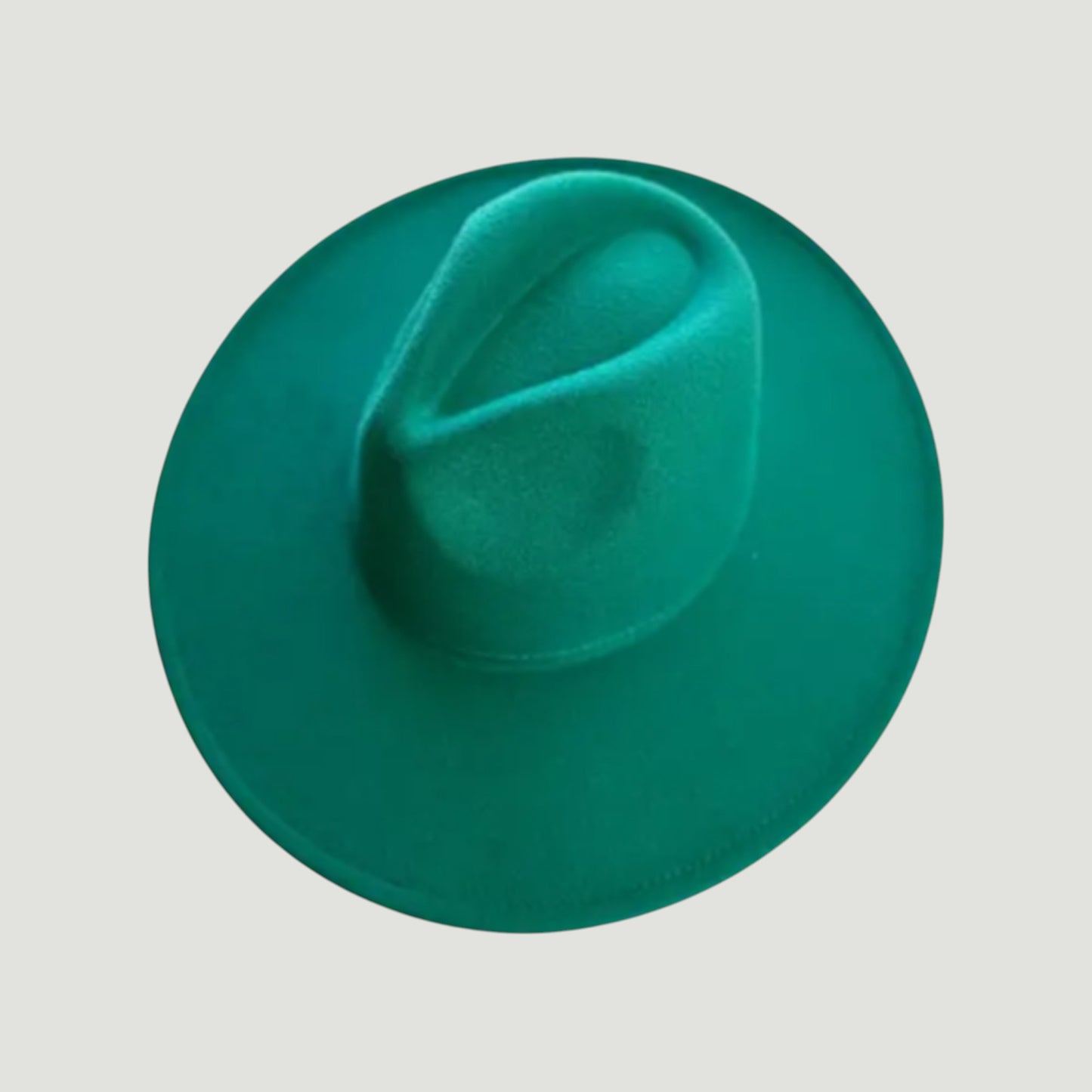 Vegan Felt Wide Brim Fedora Hat | 27 Colors | All-Season | SOLOVE