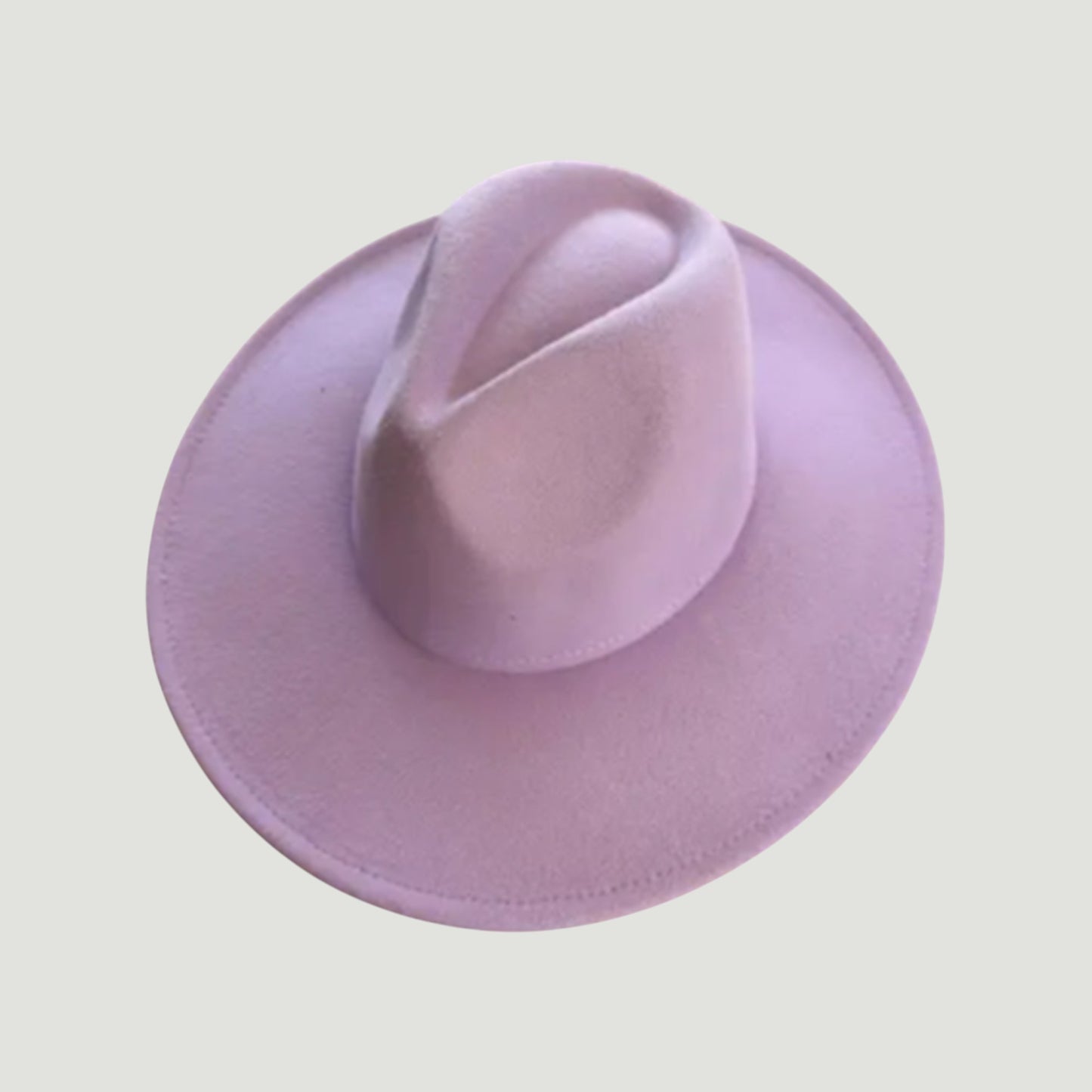 Vegan Felt Wide Brim Fedora Hat | 27 Colors | All-Season | SOLOVE