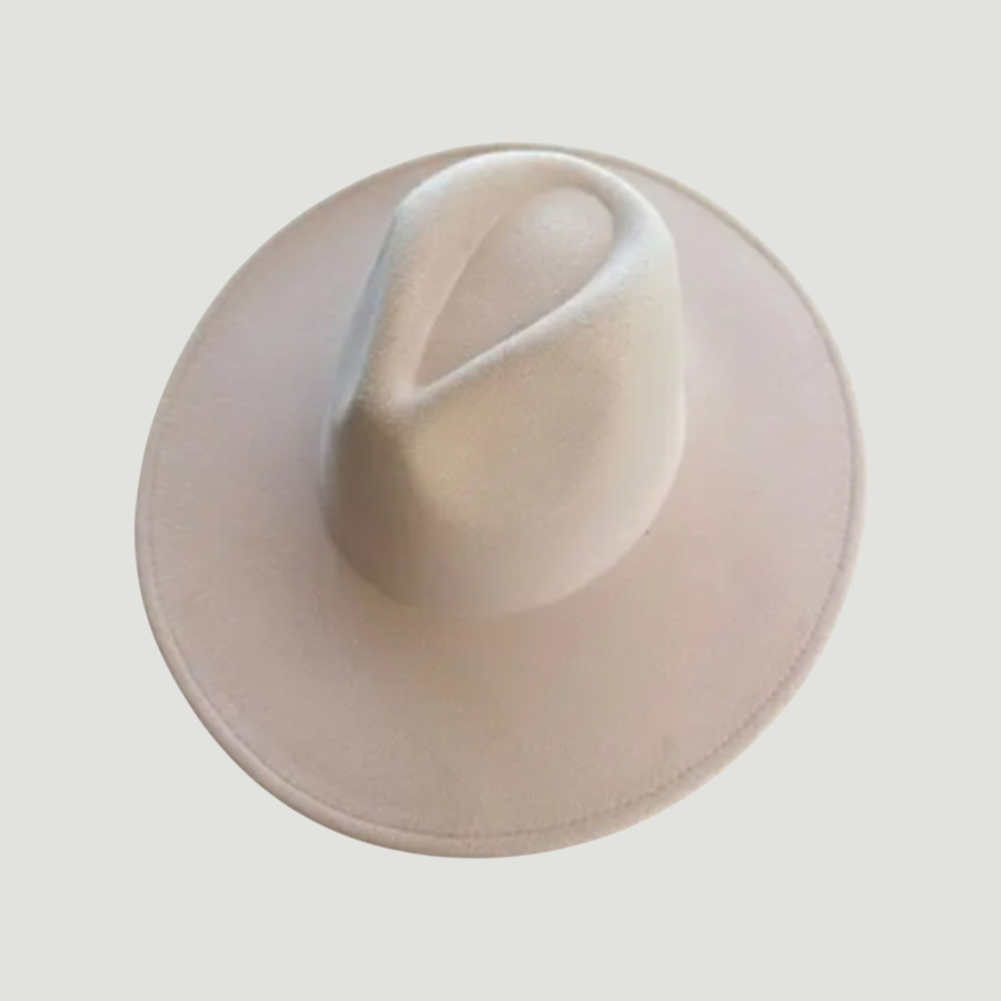 Vegan Felt Wide Brim Fedora Hat | 27 Colors | All-Season | SOLOVE