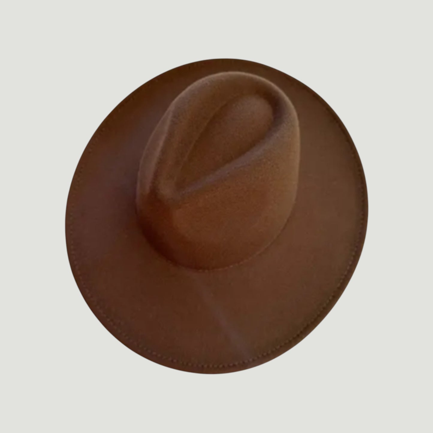 Vegan Felt Wide Brim Fedora Hat | 27 Colors | All-Season | SOLOVE